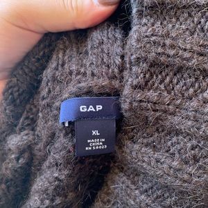 GAP Sweaters - Gap chocolate sweater with draped neckline GAP Sweaters - Gap chocolate sweater with draped neckline